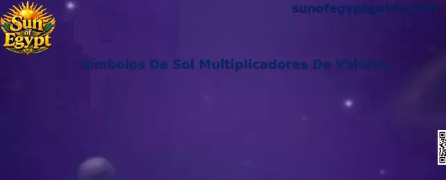 Símbolos De Sol Multiplicadores de Valores