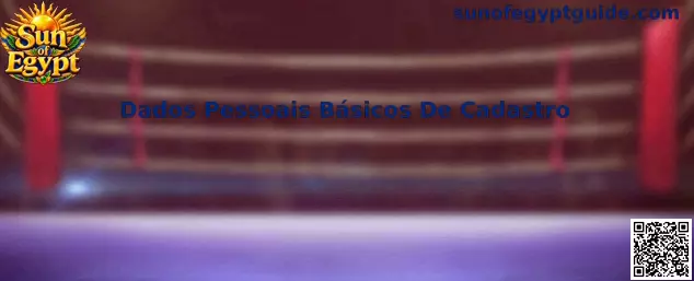 Dados Pessoais Básicos De Cadastro